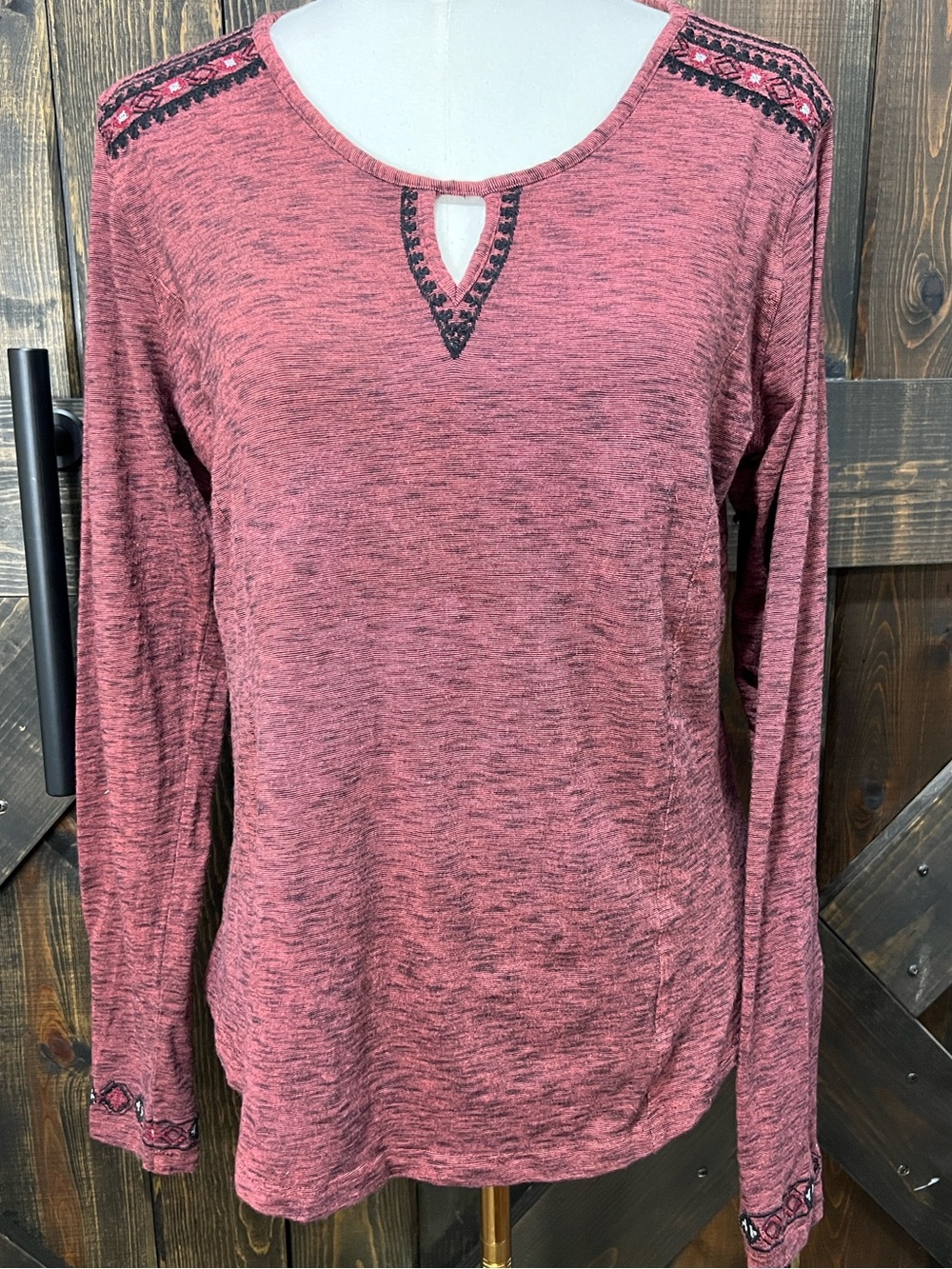 Adventura Nixon Top Dry Rose L Organic Cotton Blend Sustainable Outdoor Casual